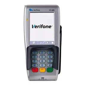 Verifone VX680 er en liten og lett betalingsterminal med GPRS/3G eller WLAN/Bluetooth