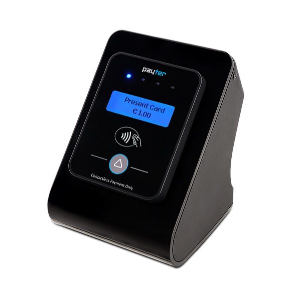 Payter P6X - Skråstilt stativ for salgssteder hvor det ikke er mulig å integrere en Payter betalingsterminal.