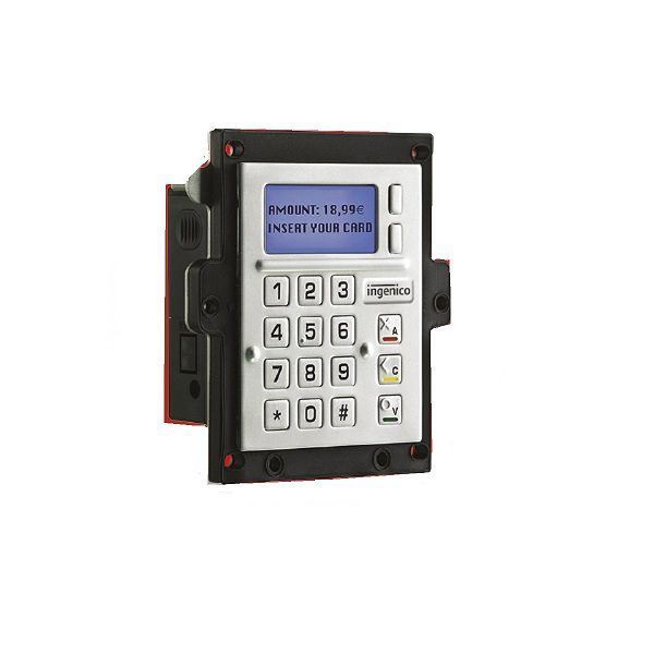 iUP250 er hovedenheten i Nets selvbetjente betalingsterminal for bruk på selvbetjente salgsautomater.