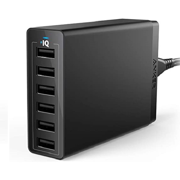 USB Charging HUB, 6-porter
